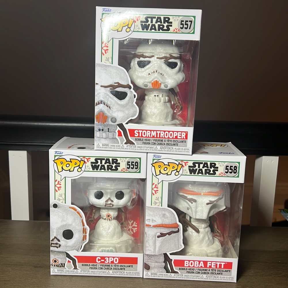 Funko POP! Star Wars Snowman Bundle